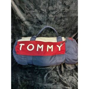 Vintage Tommy Hilfiger color block 90s Duffle